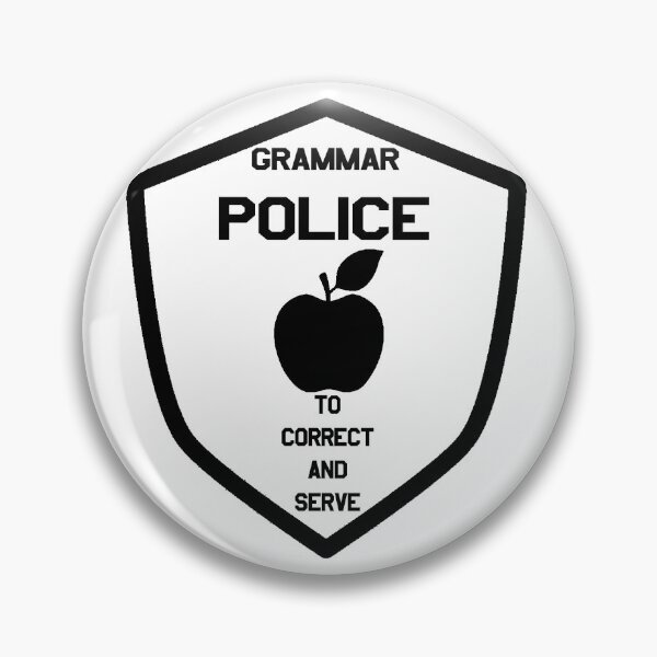 Item preview, Grammar Police designed and sold by Dave-Daring.