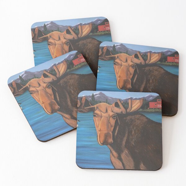 Item preview, Moose With A Goose and A Red Caboose designed and sold by LeahSaulnier.