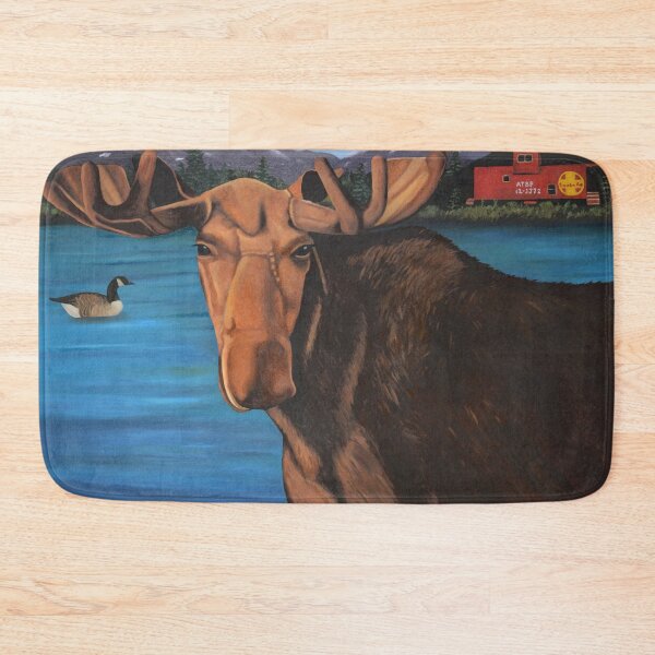 Item preview, Moose With A Goose and A Red Caboose designed and sold by LeahSaulnier.