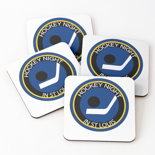 Item preview, Hockey Night In St. Louis logo. Funny Father's Day gift. Vintage Canadian Canada. Blues parody ice puck design. designed and sold by GTOATlogos.