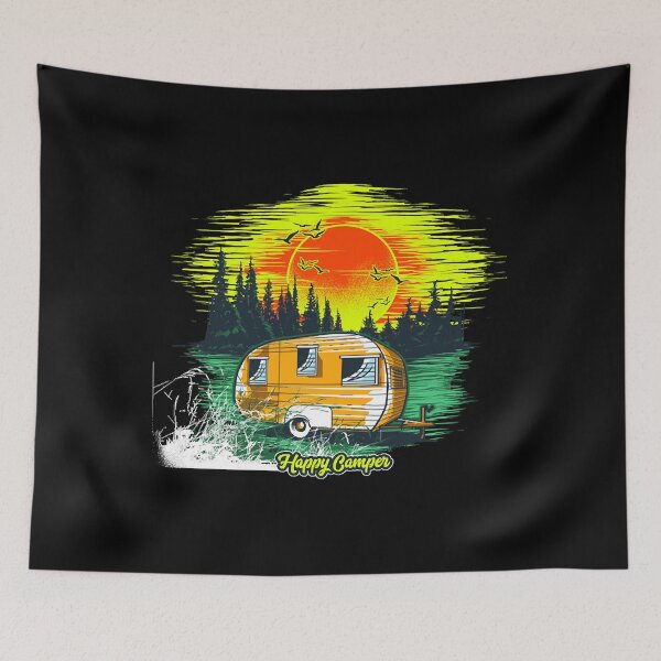 Item preview, Beautiful Happy Camper Design  designed and sold by Paine11.