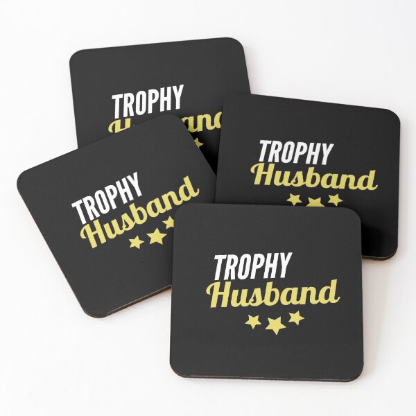 Item preview, Men's Funny Trophy Husband Gift Father's Day Retro Style Logo designed and sold by sableandshadow.