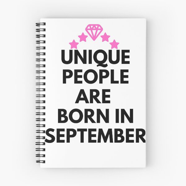 Item preview, Unique People Are Born in September designed and sold by Geweb.