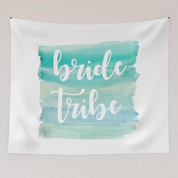Item preview, Beachy Watercolor Bride Tribe Bachelorette Party Matching Set designed and sold by allymadethis.