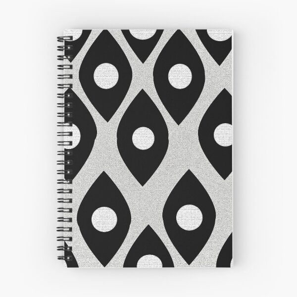 Item preview, Black and White Fish Eye Pattern designed and sold by Overthetopsm.