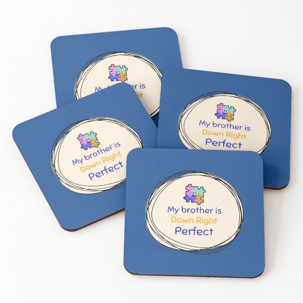 Item preview, My brother is Down Right Perfect designed and sold by Ocean-World.