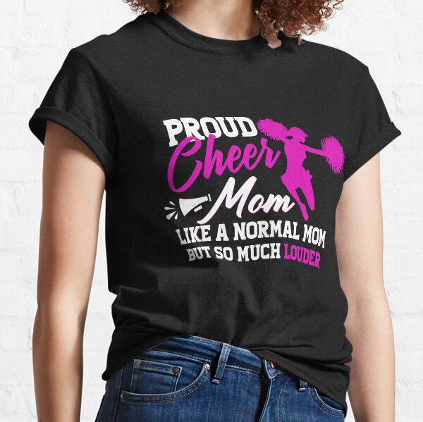 Women's Personalized Cheer Mom T Shirt Custom Football 