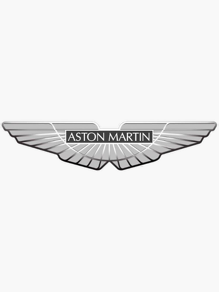 ASTON MARTIN Logo Letters Sign Garage Brushed Silver Aluminum Gift 150cm! 