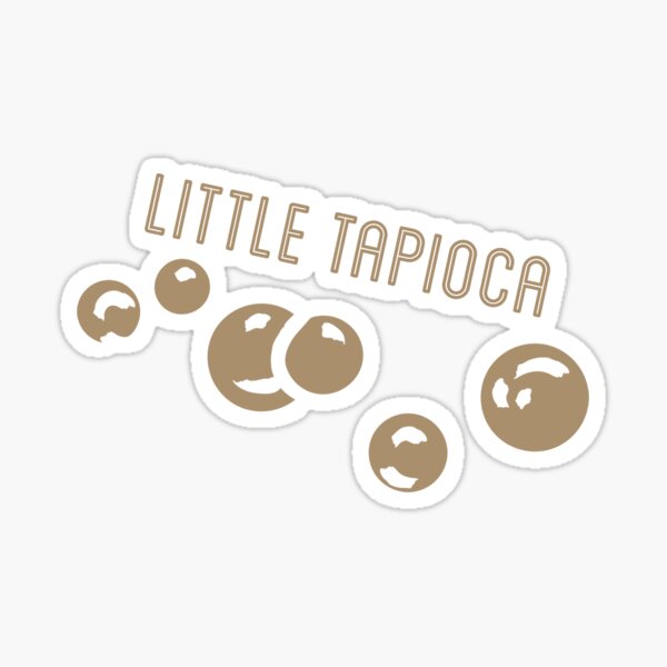Vista previa del artículo con la obra «Té de tapioca poco», diseñado y vendido por ICRainbowMoons.
