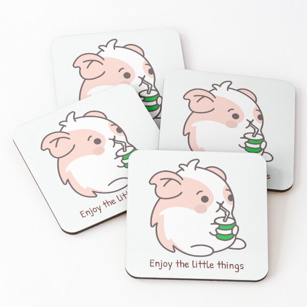 Item preview, Hamster And Coffee Enjoy The Little things designed and sold by Wachi-A.
