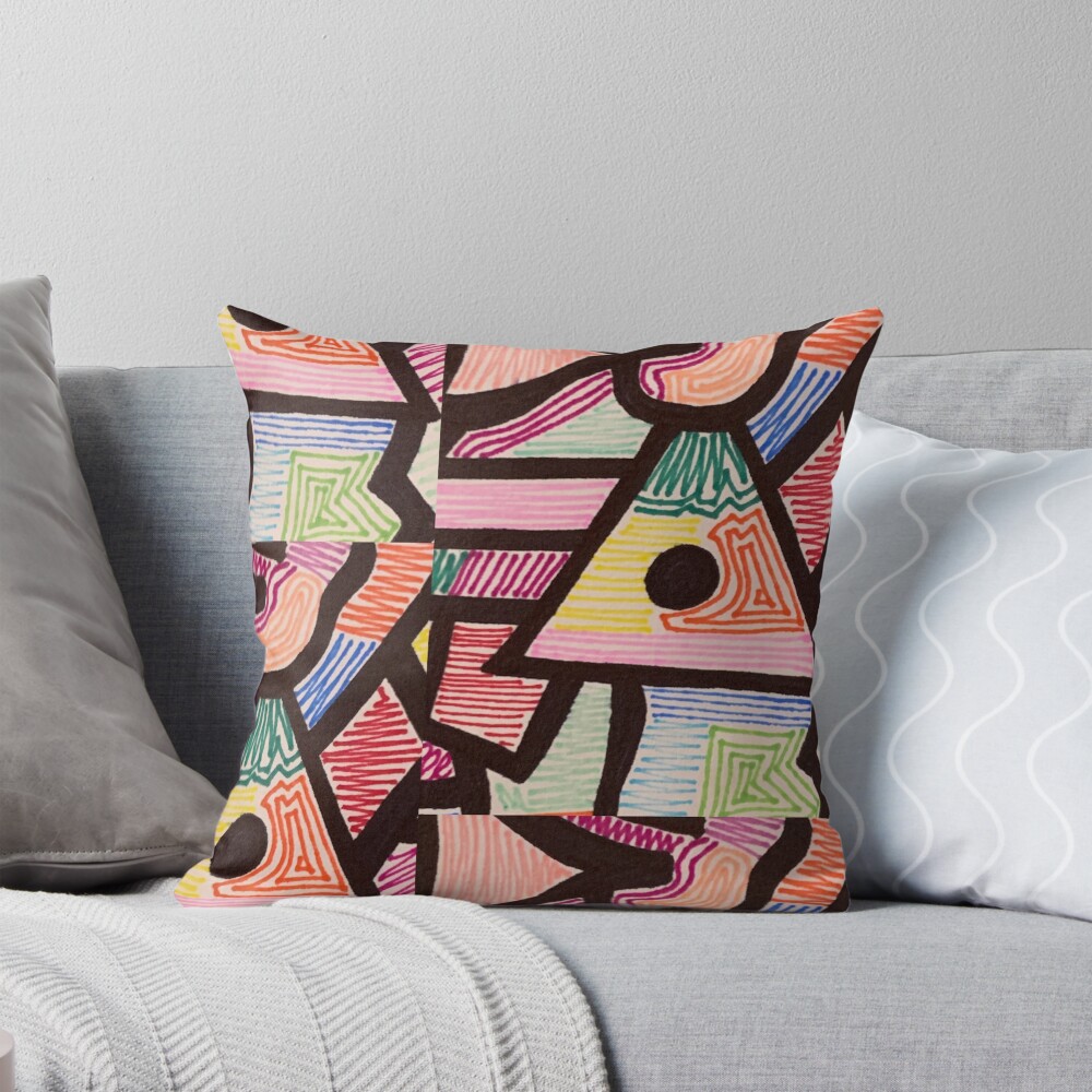 Item preview, Throw Pillow designed and sold by zenlighten305.