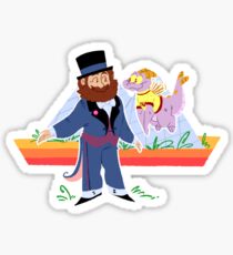 dreamfinder and figment Sticker