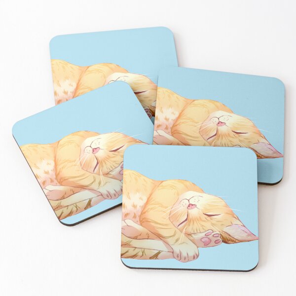 Item preview, Sleeping Orange Tabby Cat designed and sold by Teeterglance.