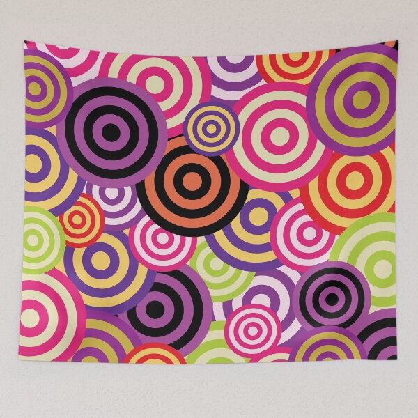 Item preview, Creative Texture Retro Circles Design designed and sold by Denjones-Gifts.