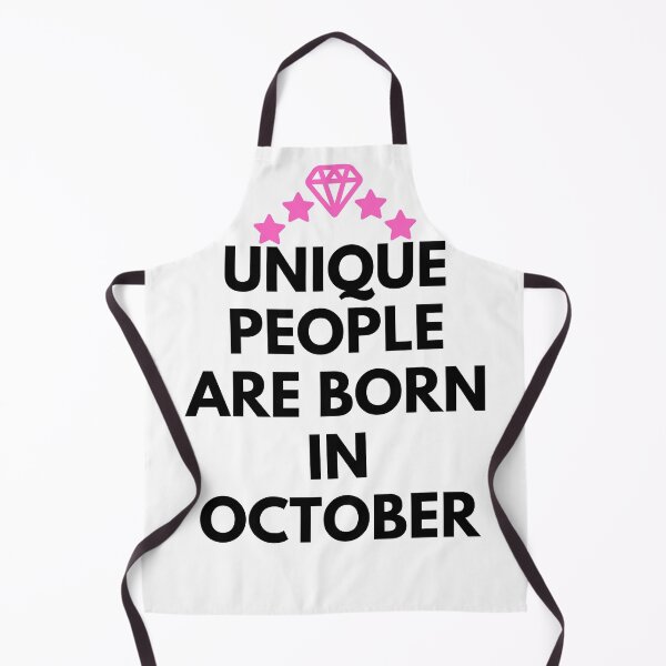 Item preview, Unique People Are Born in October designed and sold by Geweb.