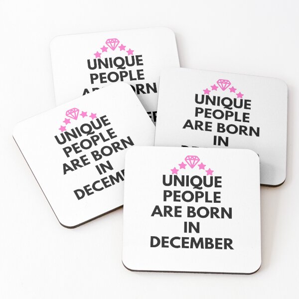 Item preview, Unique People Are Born in December designed and sold by Geweb.