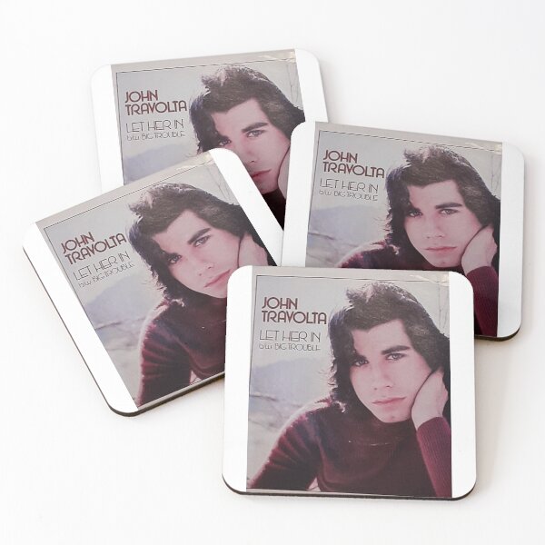Item preview, John Travolta, Travolta, Pic Slv, 45, record, early, Let Her In  designed and sold by Vintaged.