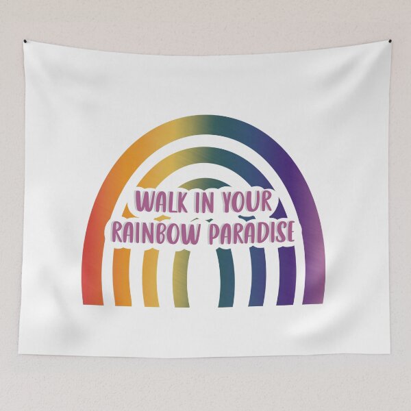 Artikelvorschau, Gehen Sie in Ihr Regenbogenparadies entworfen und verkauft von ReidMooreDesign.