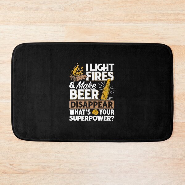 Item preview, I Light Fires _ Make Beer Disappear - Funny Camping Gift  designed and sold by Paine11.