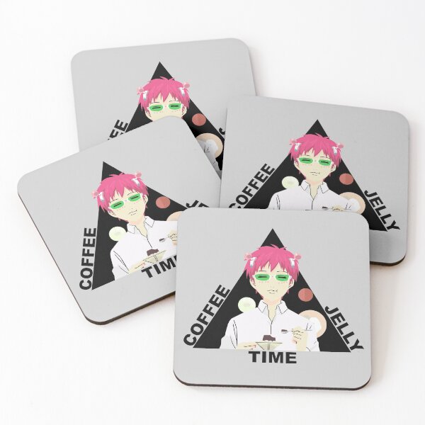 Item preview, Coffee Jelly Time! - Saiki K designed and sold by Locke56Design.