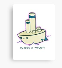 Shipping Metal Print