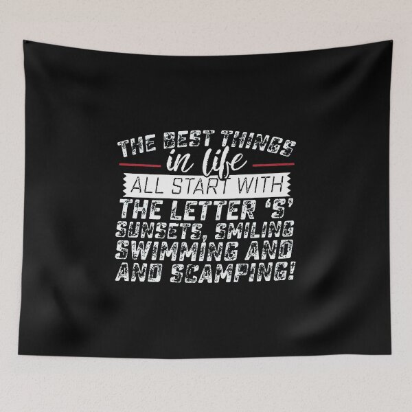 Item preview, The Best Things In Life Start With S Camping  designed and sold by Paine11.