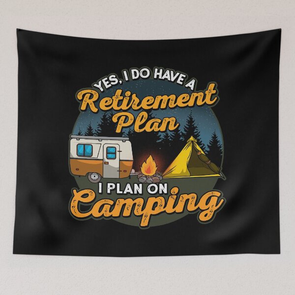 Item preview, Camping Retirement Camper Camp  designed and sold by Paine11.