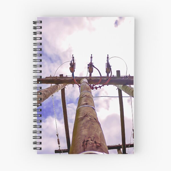 Item preview, Powerline Art - View to a Purple Sky designed and sold by theblueofmyeye.