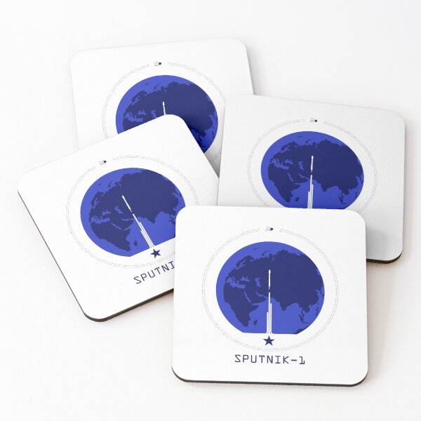 Item preview, Sputnik Blue designed and sold by Ilrokery.