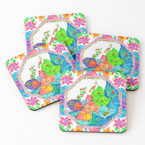 Item preview, Vibrant Happy Tobacco Leaf Chinoiserie  designed and sold by Yunihadi.