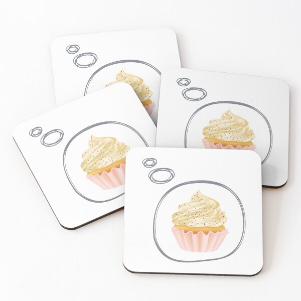 Artikelvorschau, Denken Sie an Vanille Cupcakes entworfen und verkauft von foodisthekey.