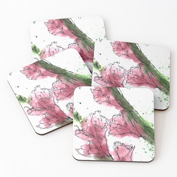 Item preview, painted framed flowers designed and sold by AriadneSullivan.
