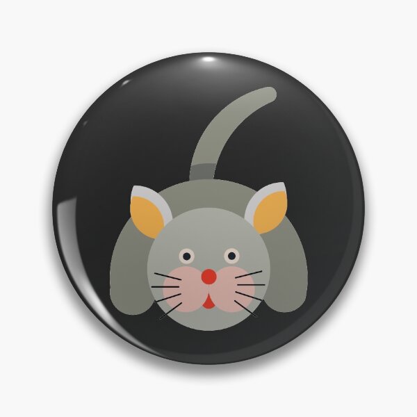 Item preview, Cute cat with red nose designed and sold by Pasan-hpmm.