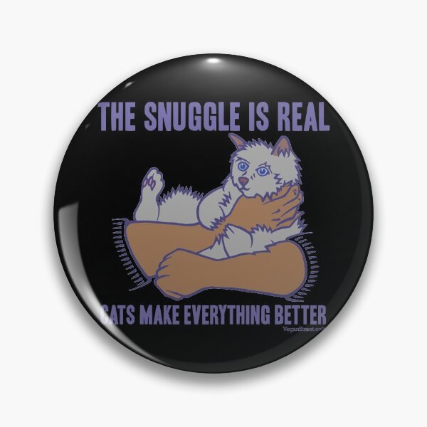Item preview, The Snuggle Is Real - Cat designed and sold by VeganStreet.