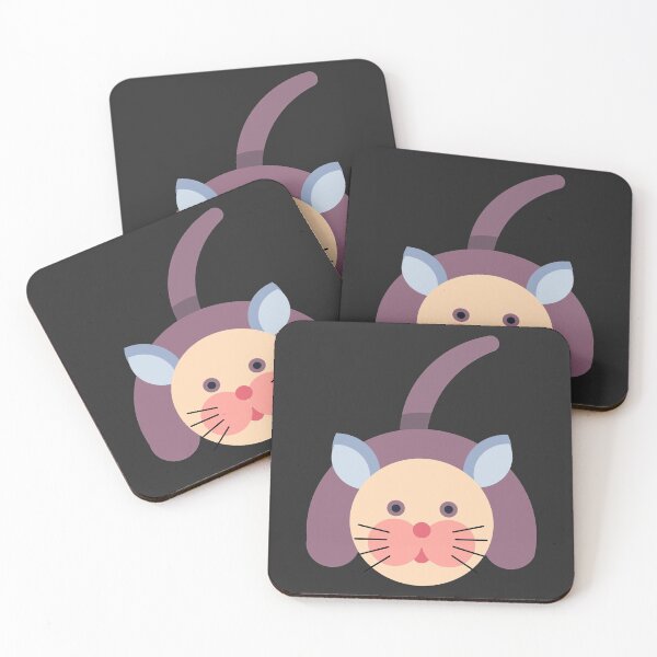 Item preview, Cute cat with red nose designed and sold by Pasan-hpmm.