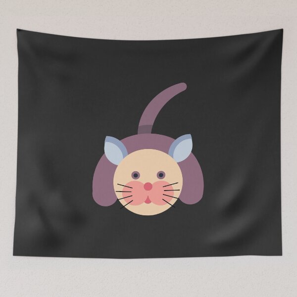 Item preview, Cute cat with red nose designed and sold by Pasan-hpmm.