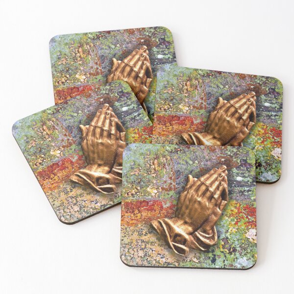 Item preview, Faith in Prayer Praying Hands Religious Christian Gift designed and sold by Crow and Monkey.