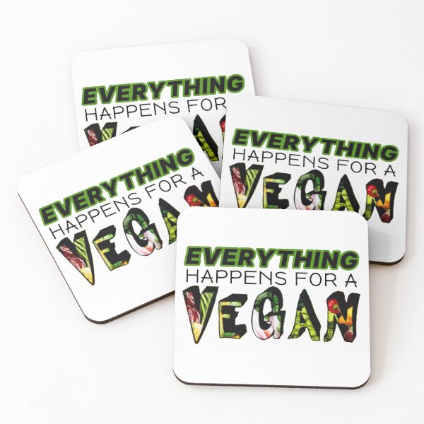 Item preview, Everything Happens for a Vegan designed and sold by jaileib.