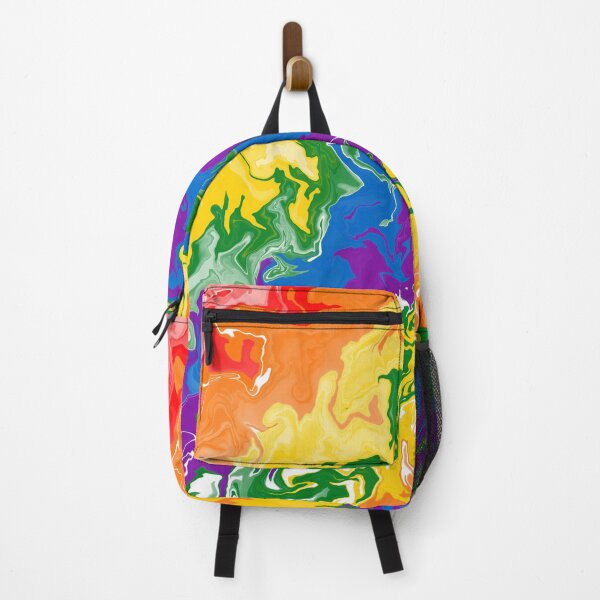 Item preview, Rainbow Marble (Pride Flag-Inspired (Proud LGBTQ+ Community)) designed and sold by teeworthy.