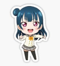 Pegatina Tsushima Yoshiko "Yohane" Chibi