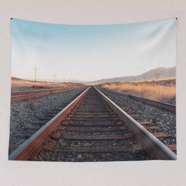 Item preview, Train Tracks to the Beyond designed and sold by Craftyhooves.