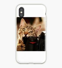 Cat Photographer iPhone Case