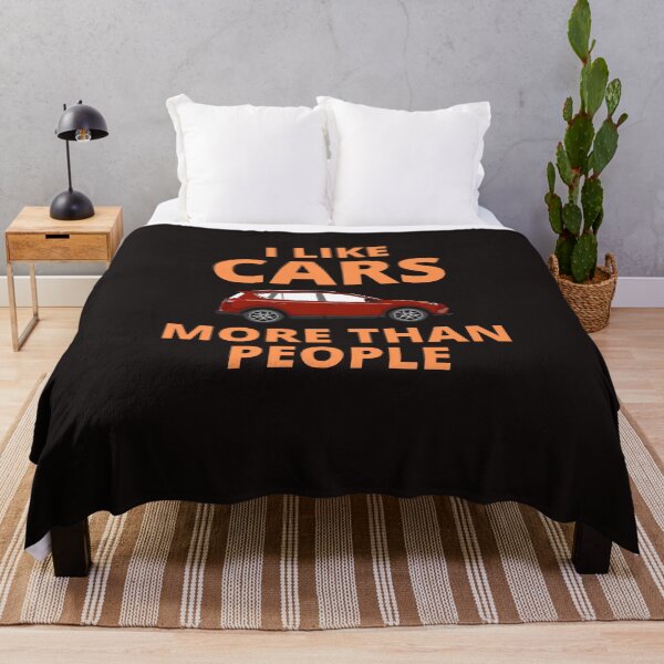 Item preview, I Like Cars More Than People designed and sold by ProBatavian.