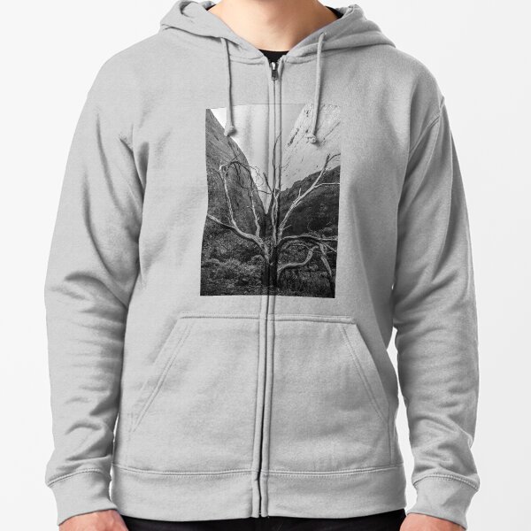 Valley of the Winds at The Olgas (M) Zipped Hoodie