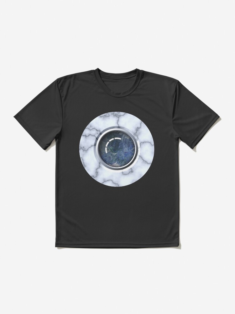 Alternate view of Semiprecious 8: polished stone in marble Active T-Shirt