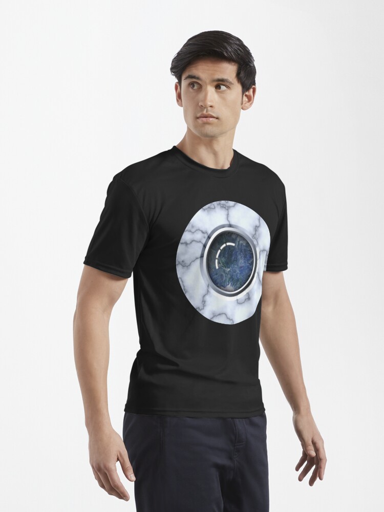Alternate view of Semiprecious 8: polished stone in marble Active T-Shirt
