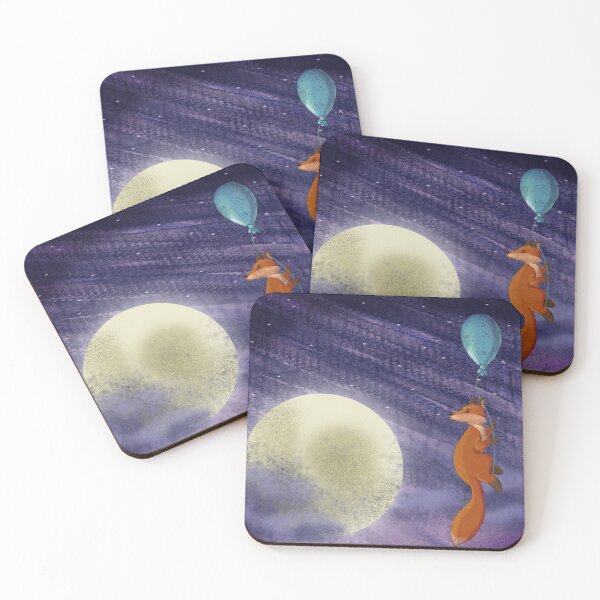 Item preview, The Fox and the Moon designed and sold by scrapnpaint.