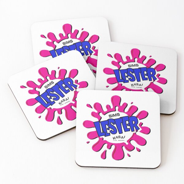 Item preview, Vintage Lester Kasai Hot pink logo designed and sold by Zavod44.