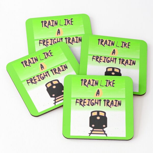 Item preview, Lime Green Train Like A Freight Train designed and sold by ClosLineDesigns.