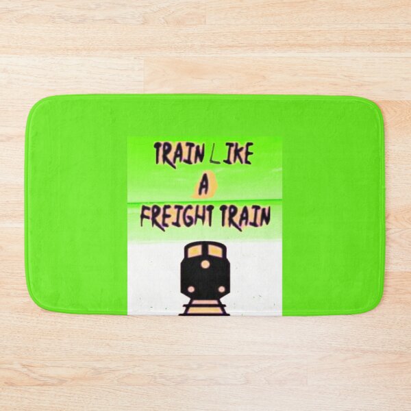 Item preview, Lime Green Train Like A Freight Train designed and sold by ClosLineDesigns.
